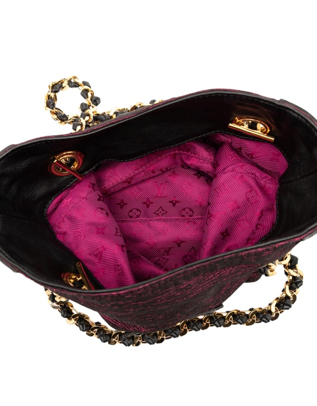 Pre-Loved by Azura Reborn - Pre-Loved Limited Edition Metallic Jacquard Double Jeu Neo Alma Tote