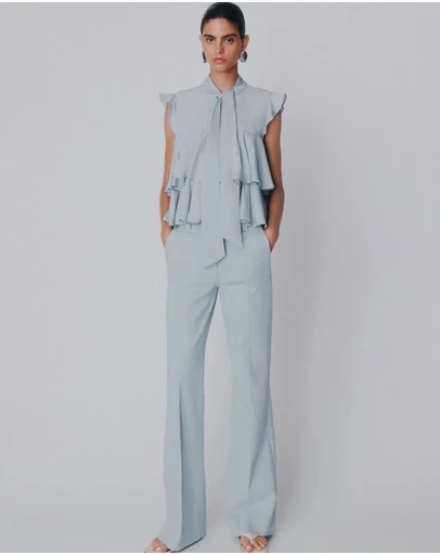 Marella - Stretch Flare Trousers