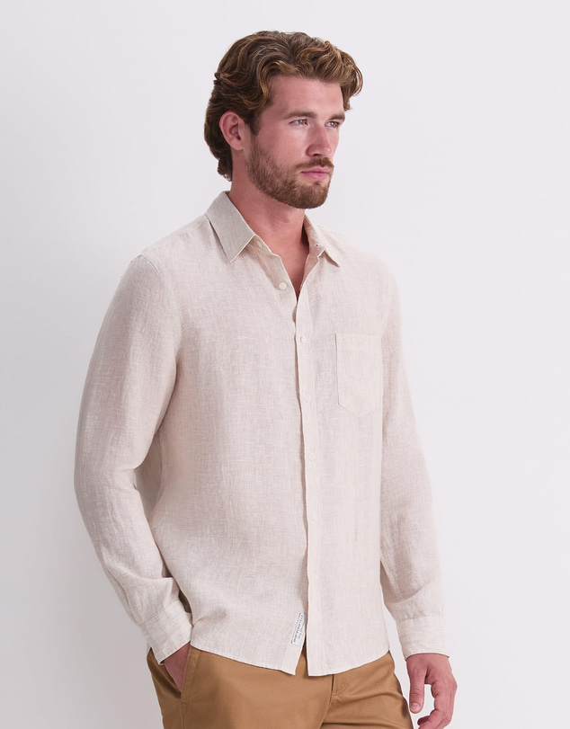 Sportscraft - Vinnie Long Sleeve Linen Shirt