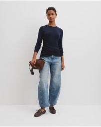 Country Road - Jersey Wrap Top