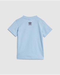 adidas Originals - Teddy Bear Shorts and Tee Set - Babies-Kids