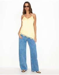 Dazie - Camille Lace Top