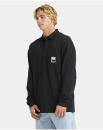 Quiksilver - Mens Mercury Rugby Long Sleeve T-Shirt