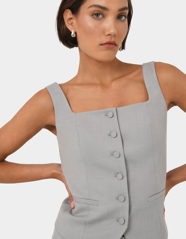 Forcast - Chloe Square Neck Vest