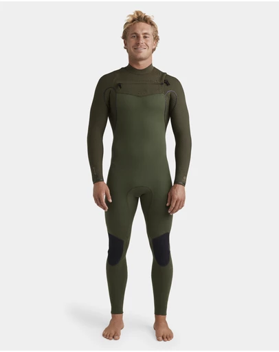 Billabong - Mens 3/2mm Furnace Natural Chest Zip Wetsuit