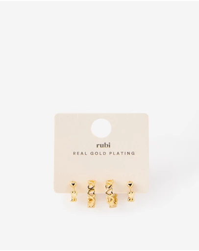 Rubi - 2Pk Mid Earring