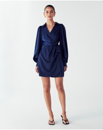 Willa - Pearl Wrap Dress