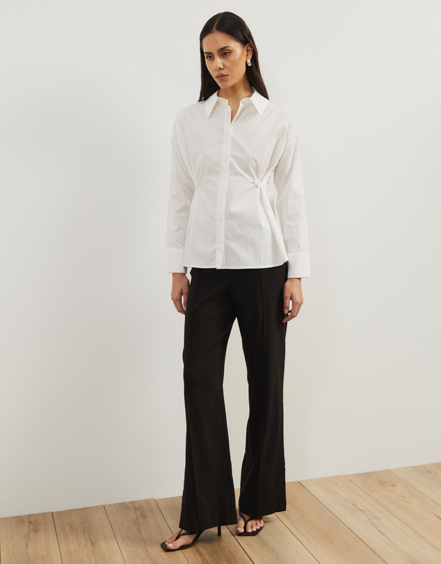 Atmos&Here - Malia High Waisted Tailored Pants