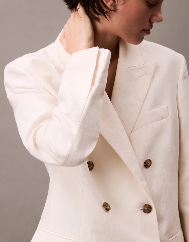 Calvin Klein - Relaxed Double Breasted Blazer