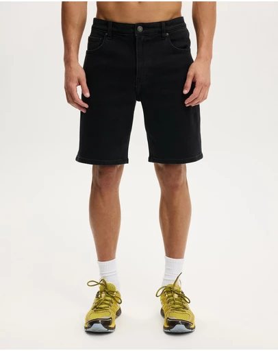 Cotton On - Loose Straight Denim Short