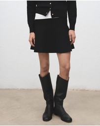 M.N.G - Flared Knitted Skirt