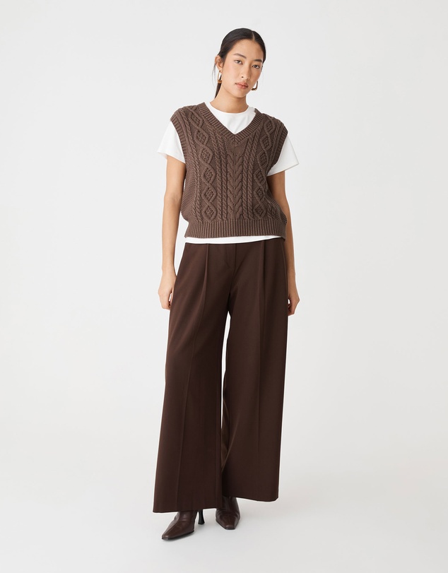 Forcast - Poppy Sleeveless Cable Knit