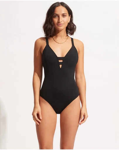 Seafolly - Active Deep V Maillot