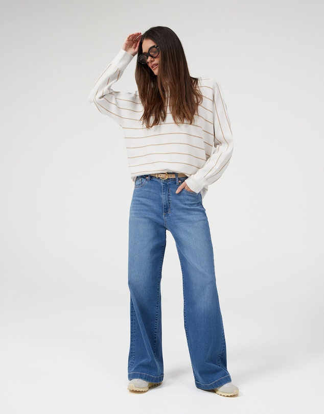 DRICOPER DENIM - Darrie Pacific Blue Baggy Jeans