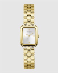GUESS - Guess Ladies Gold Tone 22mm Analogue Watch