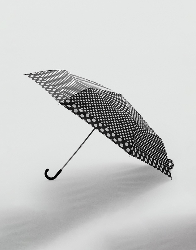M.N.G - Polka-Dot Print Umbrella