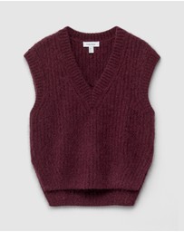 & Other Stories - Knitted Mohair-Blend V-Neck Vest