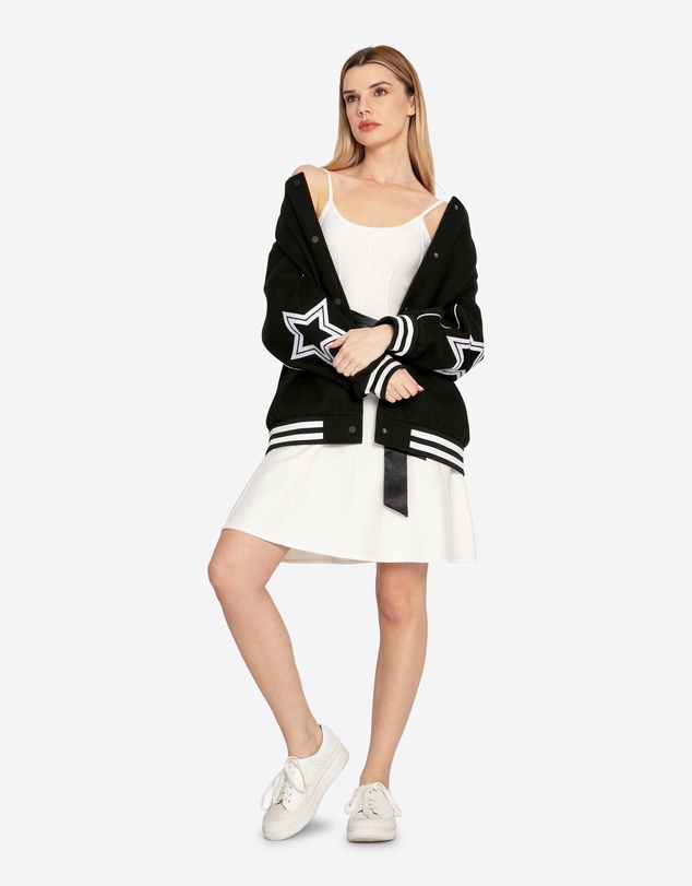 Belle & Bloom - Hold Me Close Letterman Bomber