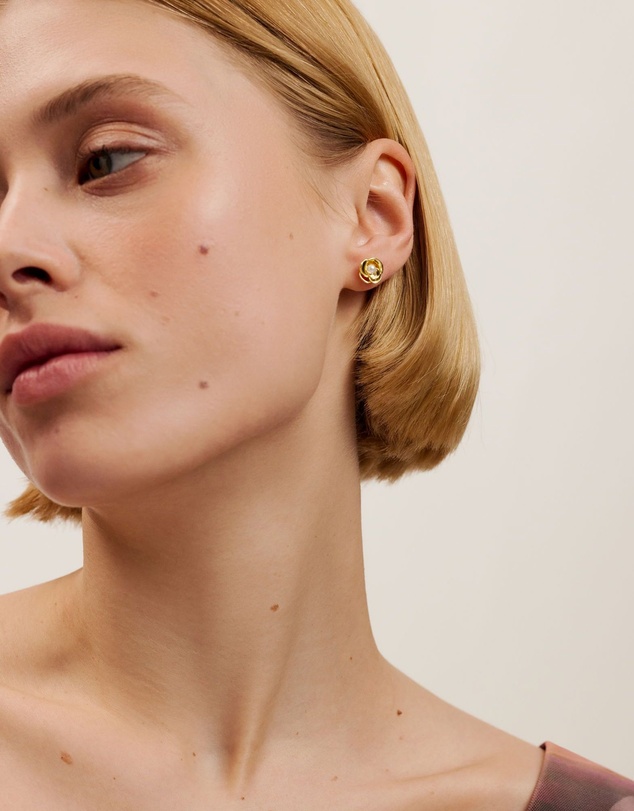 Ted Baker - Flo Pearl Flower Stud Earrings