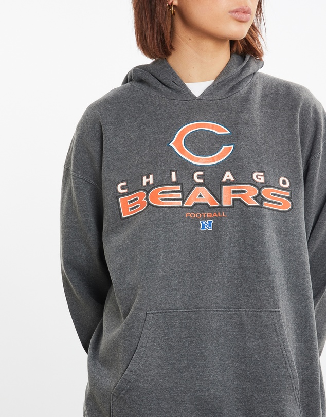 Vintage by The Real Deal - Pre Loved - Vintage NFL Chicago Bears Hooded Sweatshirt