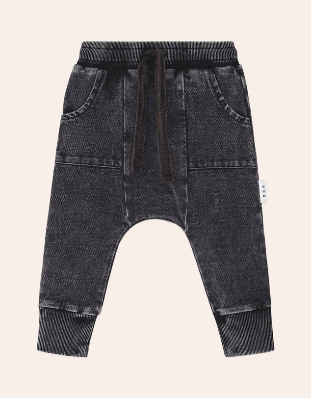 Huxbaby - Knit Denim 5 Pocket Pants - Babies-Kids