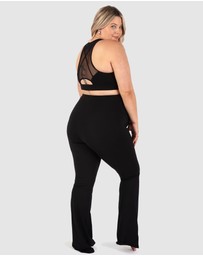 B Free Intimate Apparel - Maternity Flare Leggings | High Waisted & Pet Hair Resistant