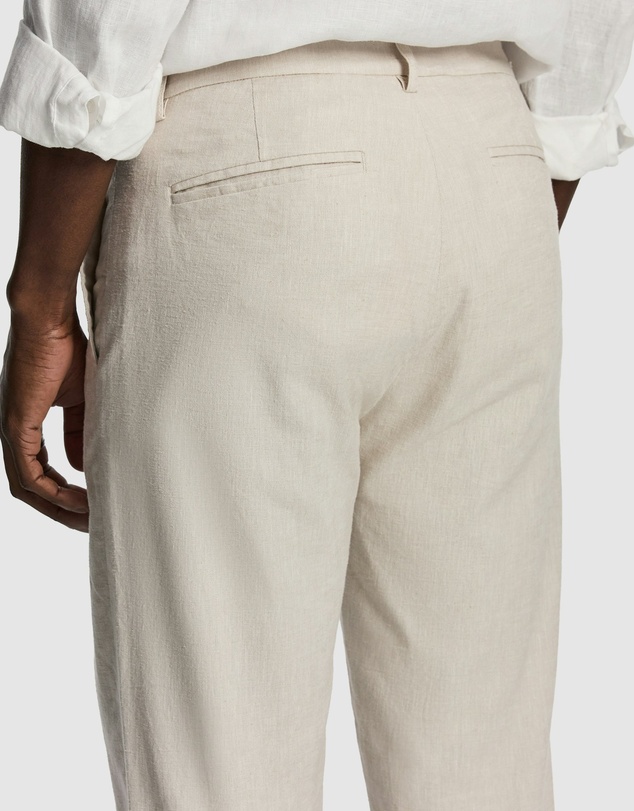 yd. - Huxley Relaxed Linen Blend Chino