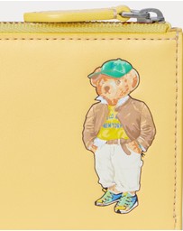 Polo Ralph Lauren - Polo Bear Leather Zip Card Case
