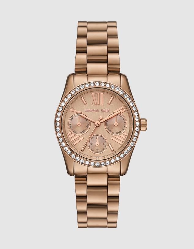 Michael Kors - Lexington Gold Tone Multifunction Watch