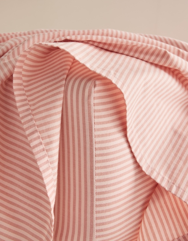 Country Road - Brae Australian Cotton Stripe Queen Flat Sheet
