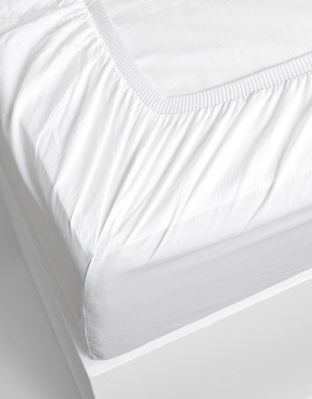Sheet Society - Leo Washed Cotton Cot Fitted Sheet