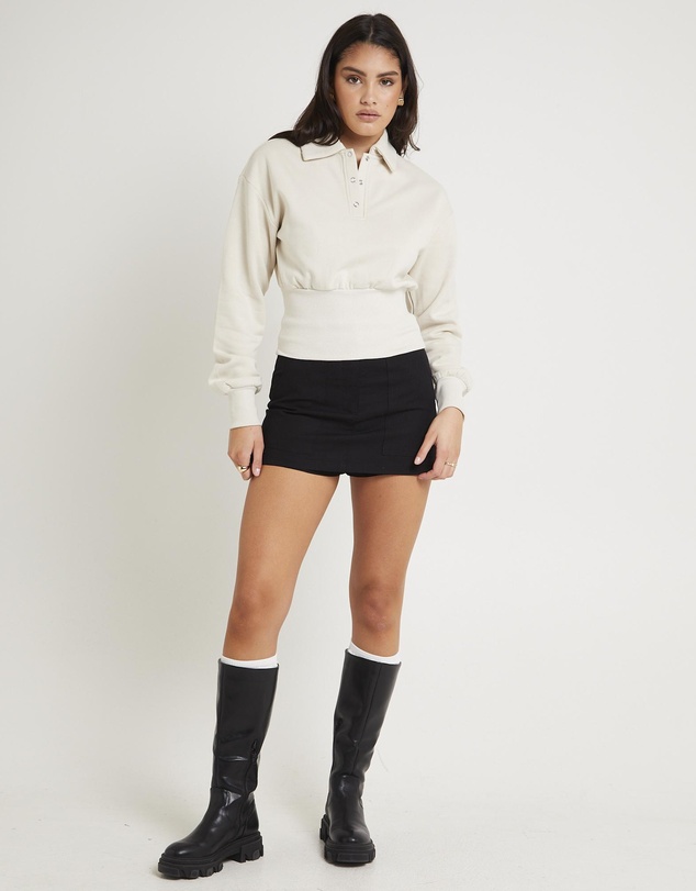 Subtitled - Theo Linen Skorts