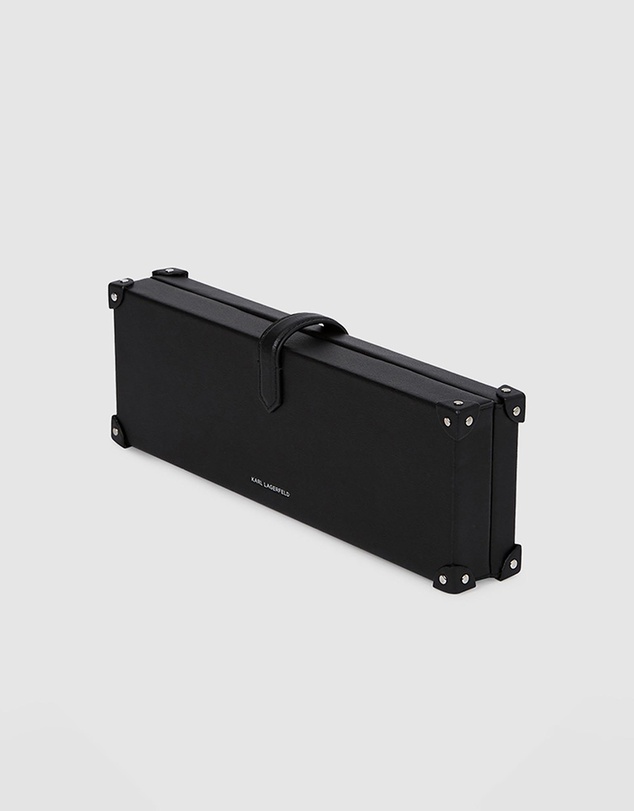 Karl Lagerfeld - K/Autograph Padlock Trunk Clutch
