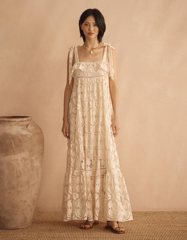 AUR OCEA - Lace Slip Dress