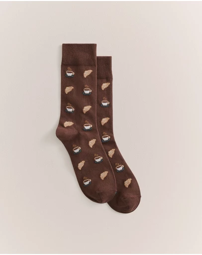 Trenery - Good Morning Sock in Mocha