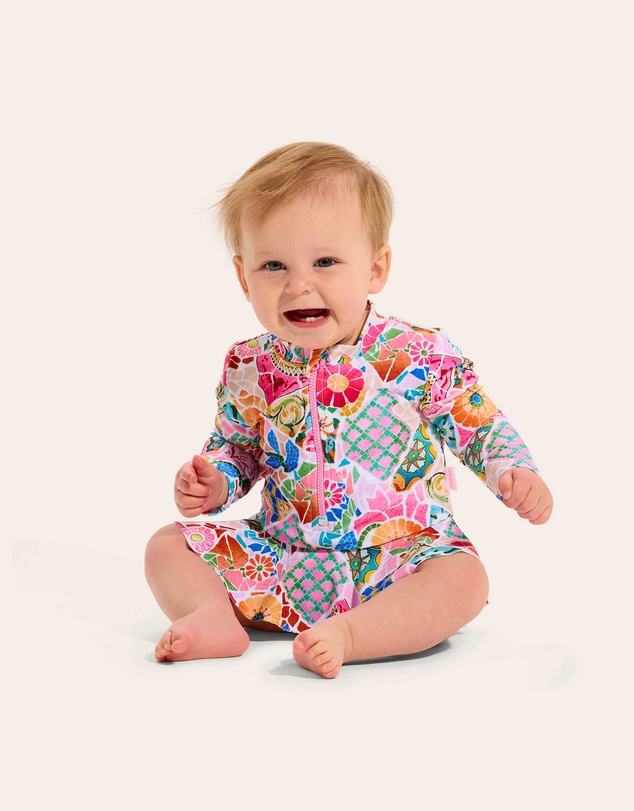 Seafolly - Beach Boheme Frill Sunsuit - Babies