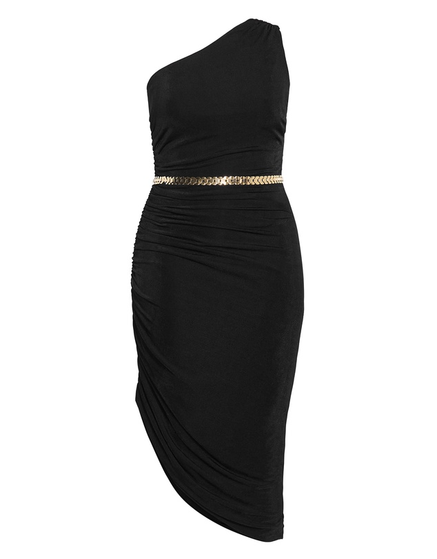 City Chic - Orbit One Shoulder Slink Dress