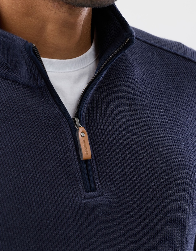 Wayver - French Rib Half Zip