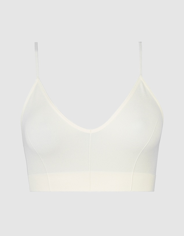 Billet Doux - Évasion Sustainable Unpadded Ribbed Wirefree Bralette
