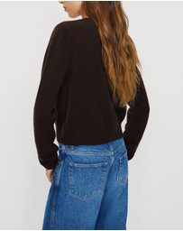 Reformation - Clara Cashmere Crew Cardigan