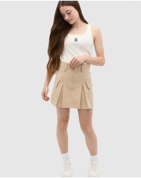 Seed Heritage - Square Neck Logo Tank - Teen