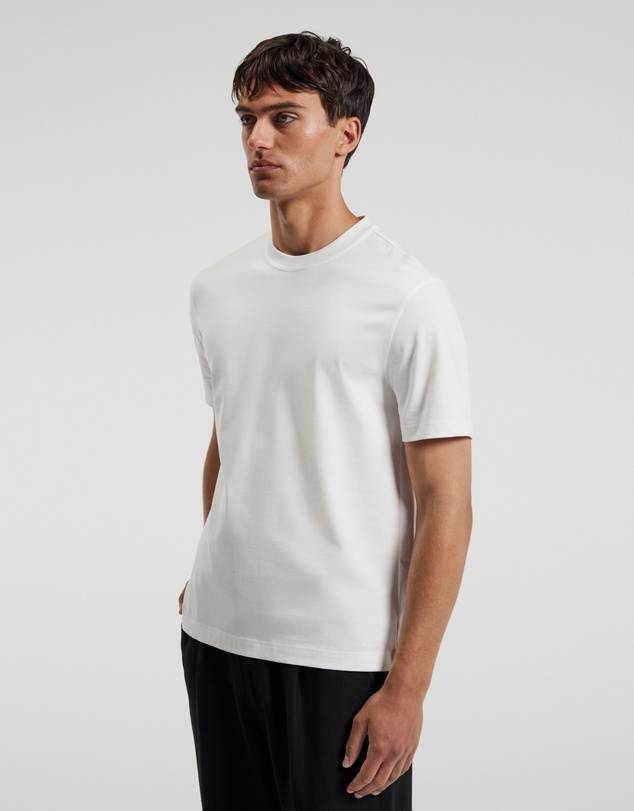 Calibre - Relaxed Crew T-Shirt Off White