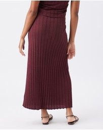 Ripe Maternity - Charli Rib Knit Skirt