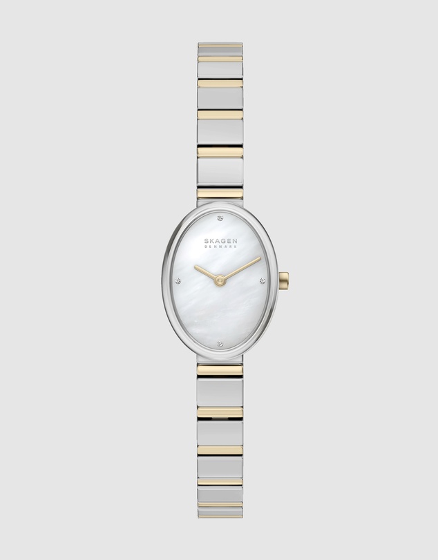 Skagen - Anita Oval Two Tone Analogue Watch