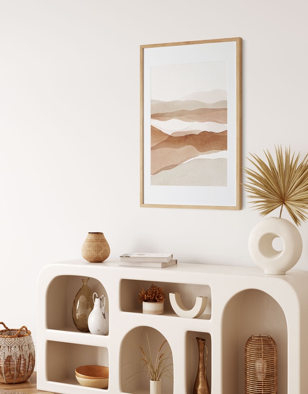 Olive et Oriel - Earthen II Art Print