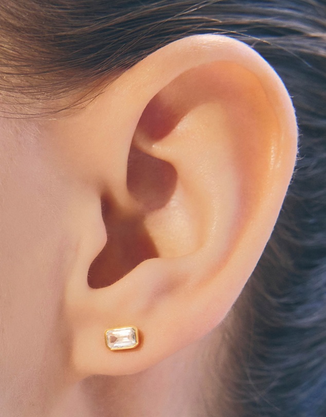SAINT VALENTINE - Lineaire Studs - Gold