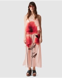 & Other Stories - Floral-Appliqué Maxi Dress