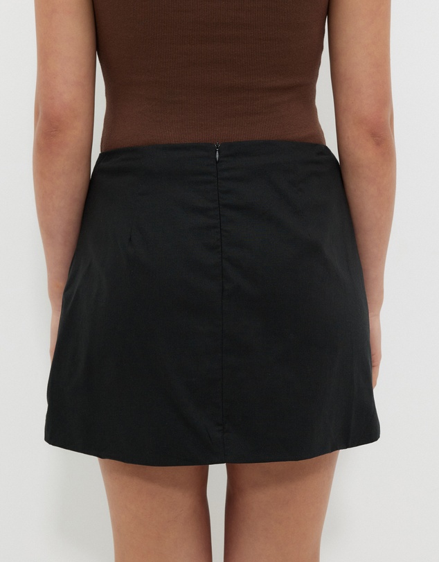 Calli - Mehala Tucked Mini Skirt