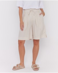 ALEXANDRA - Juny Shorts Stone