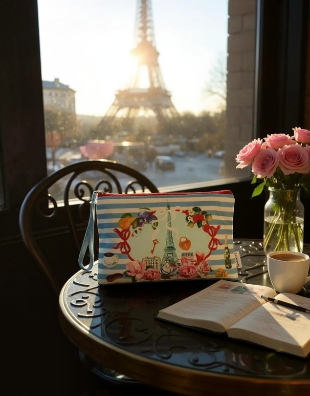 La La Land - Clutch Purse Je t'aime Paris